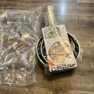 The Cellar Set of 2 Premium Non Stick‎ Aluminum Frying Pans NEW